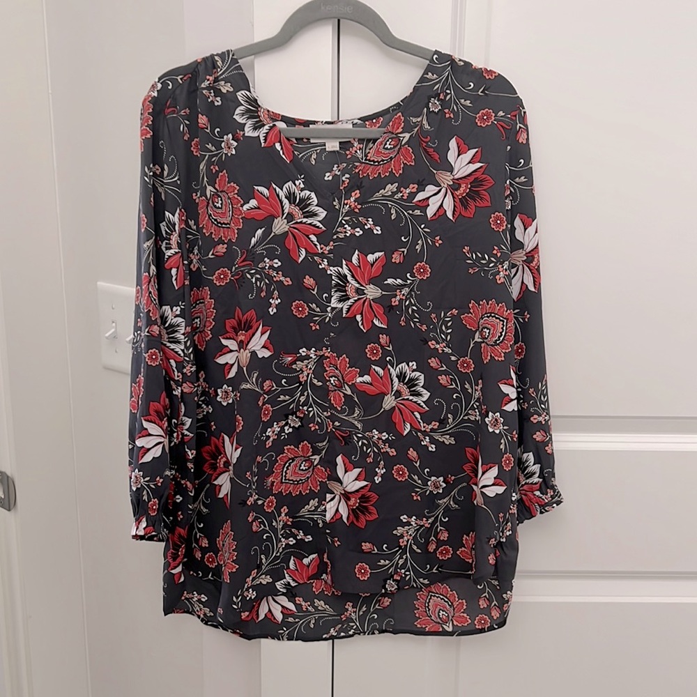 Loft v neck blouse